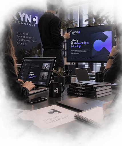KYNC Teknoloji team at work